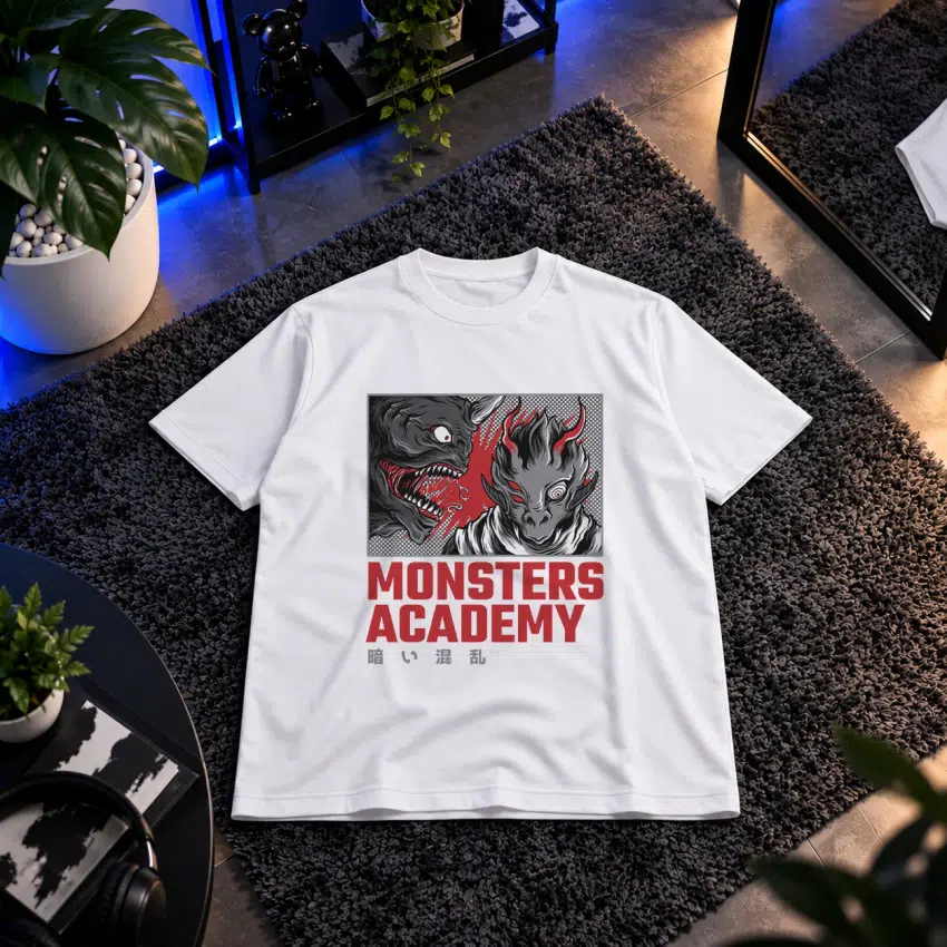 تیشرت هیولا طرح Monsters Academy