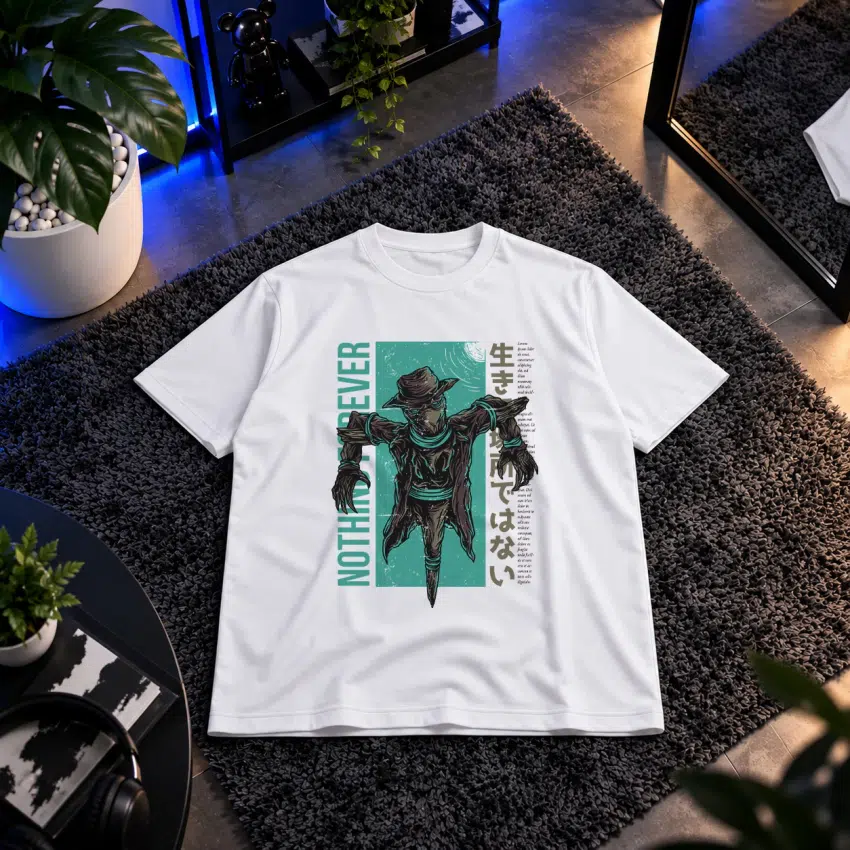 تیشرت مترسک طرح Nothing Forever