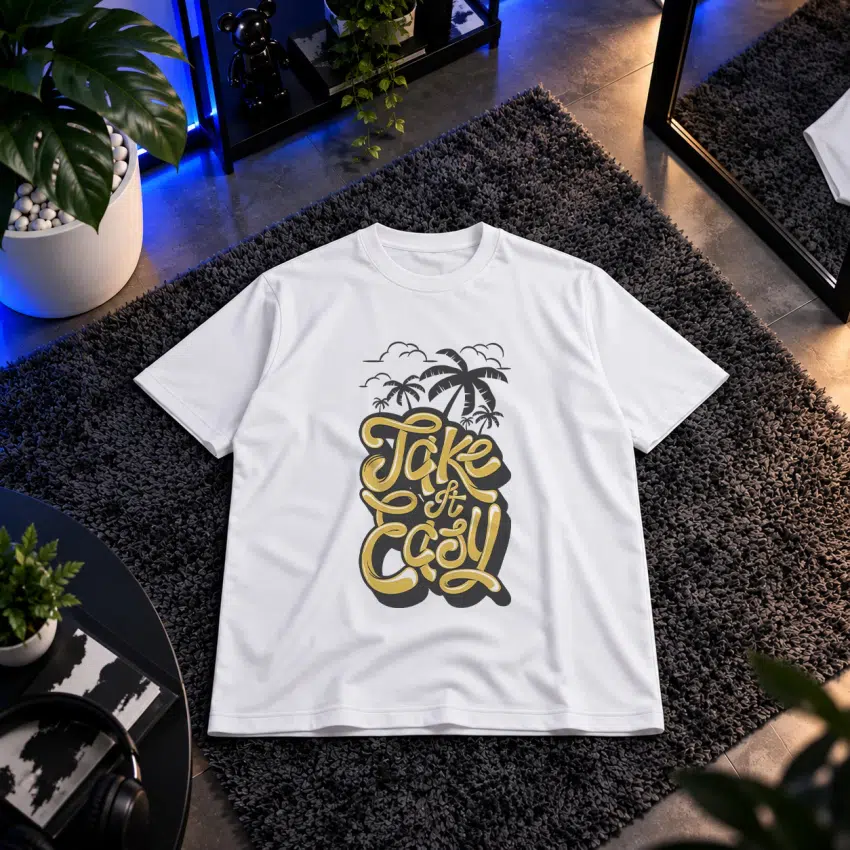 تیشرت تابستانی طرح Take It Easy