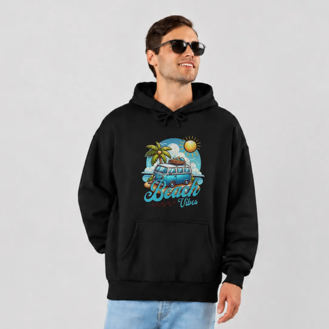 هودی تابستانی ون ساحلی طرح Beach Vibes کد 29055