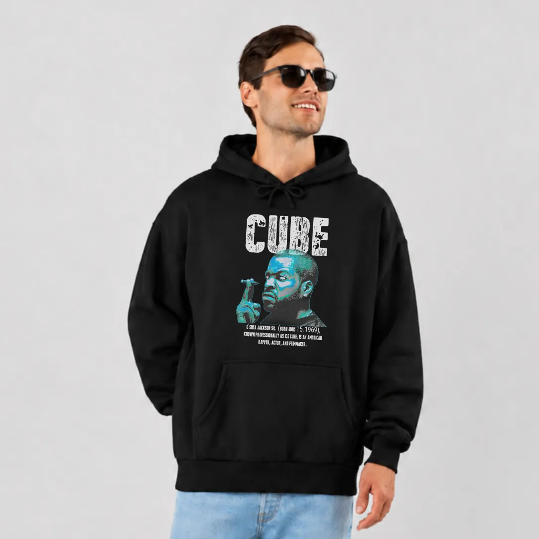 هودی آیس کیوب طرح پرتره (Ice Cube) کد 29823