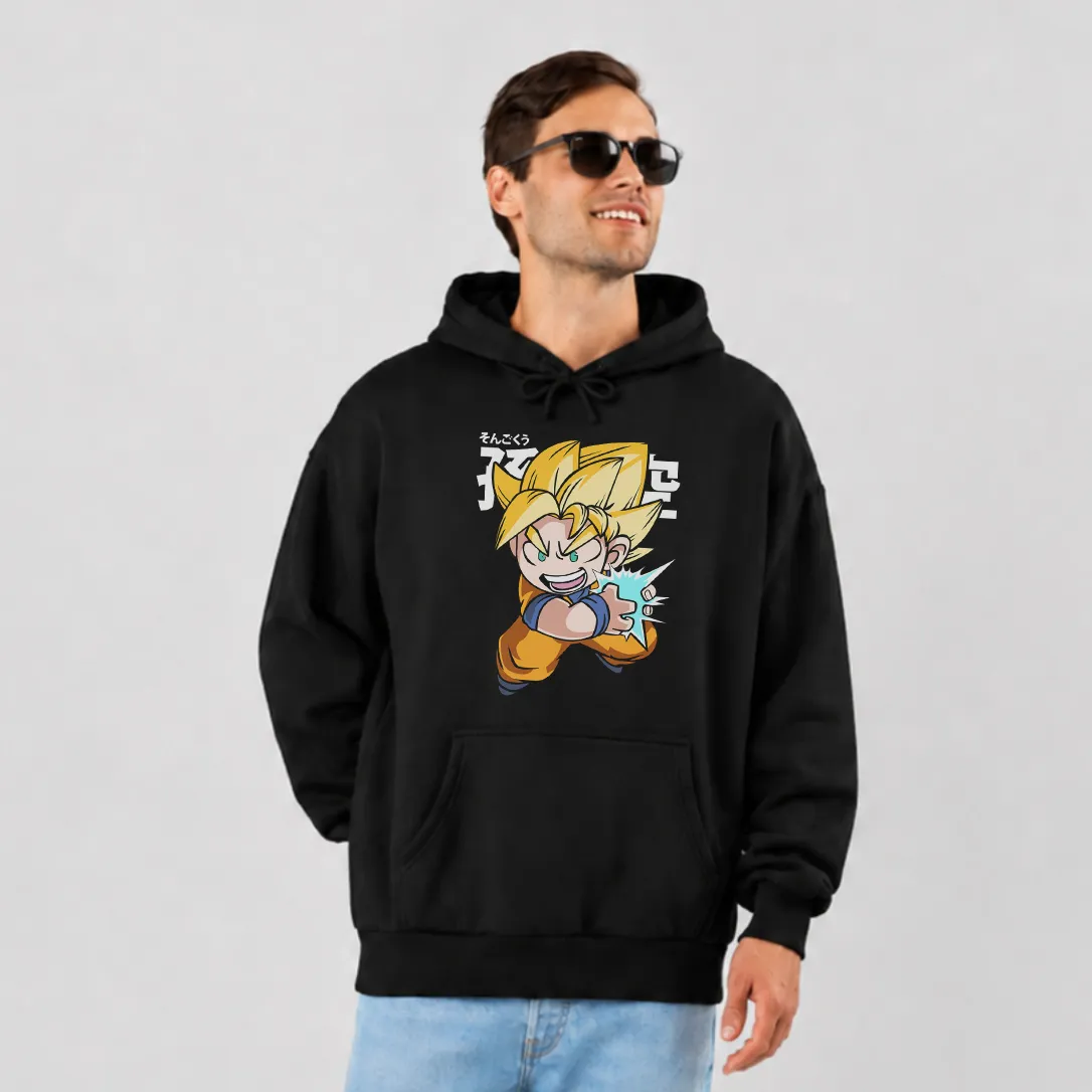هودی انیمه دراگون بال طرح گوکو کودک (Kid Goku) کد 31026