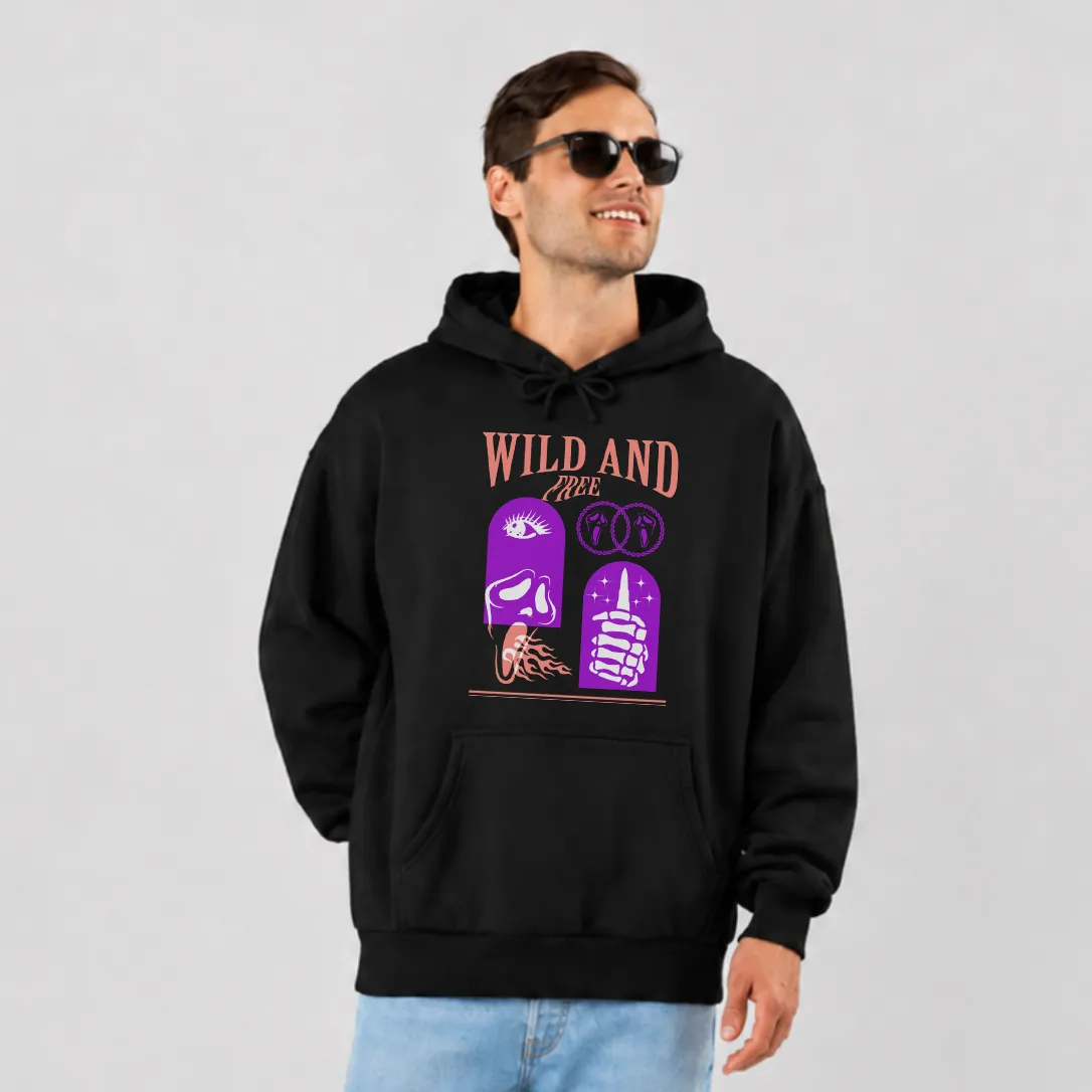 هودی وایب آزاد طرح Wild And Free کد 31616
