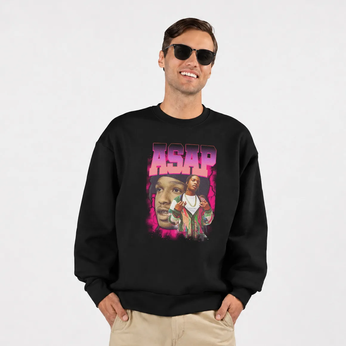 دورس ای‌سپ راکی طرح صورتی (A$AP Rocky) کد 25110