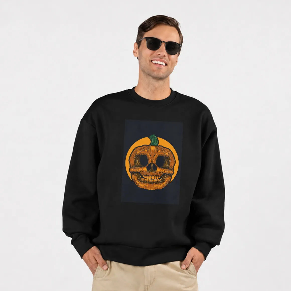 دورس کدو تنبل طرح جمجمه (Pumpkin Skull) کد 26215