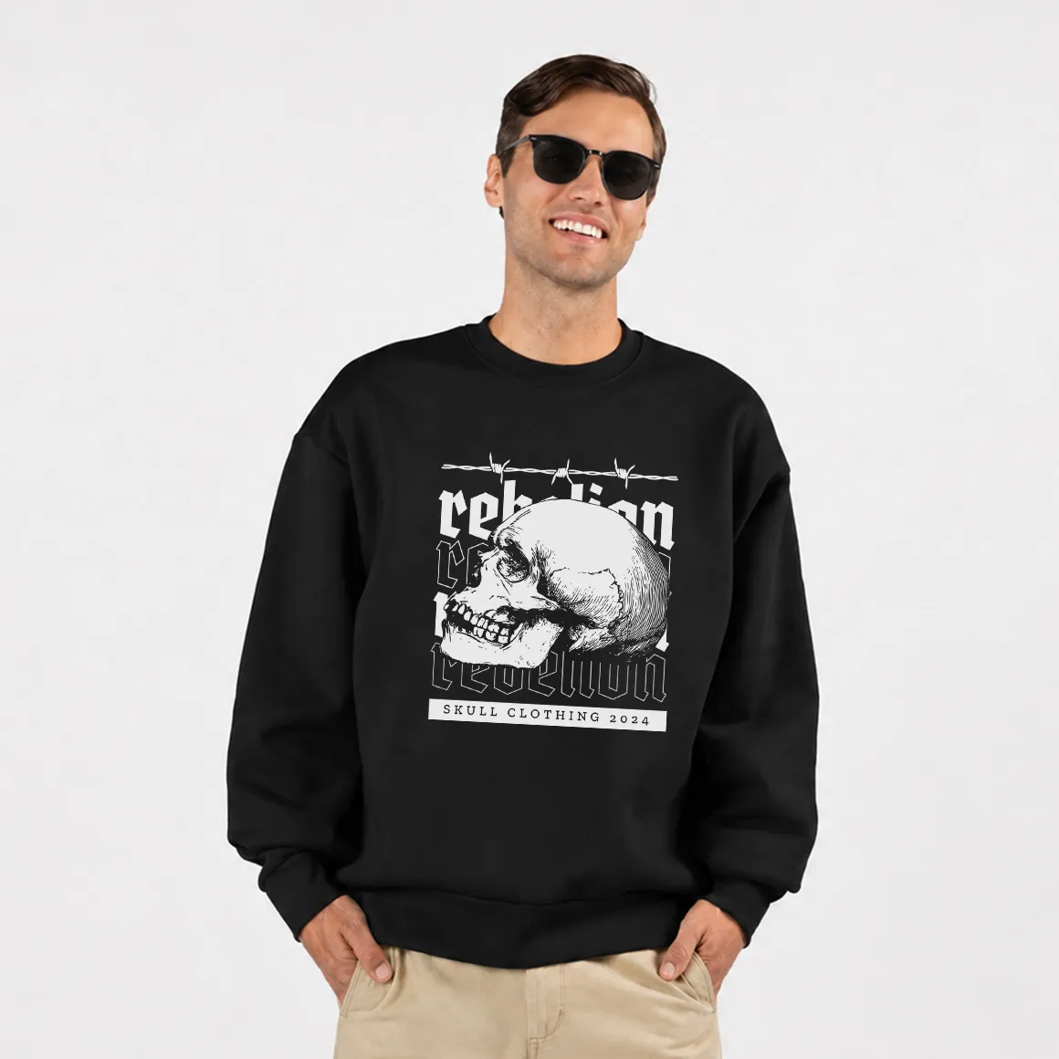 دورس جمجمه طرح Rebellion Skull Clothing کد 26397