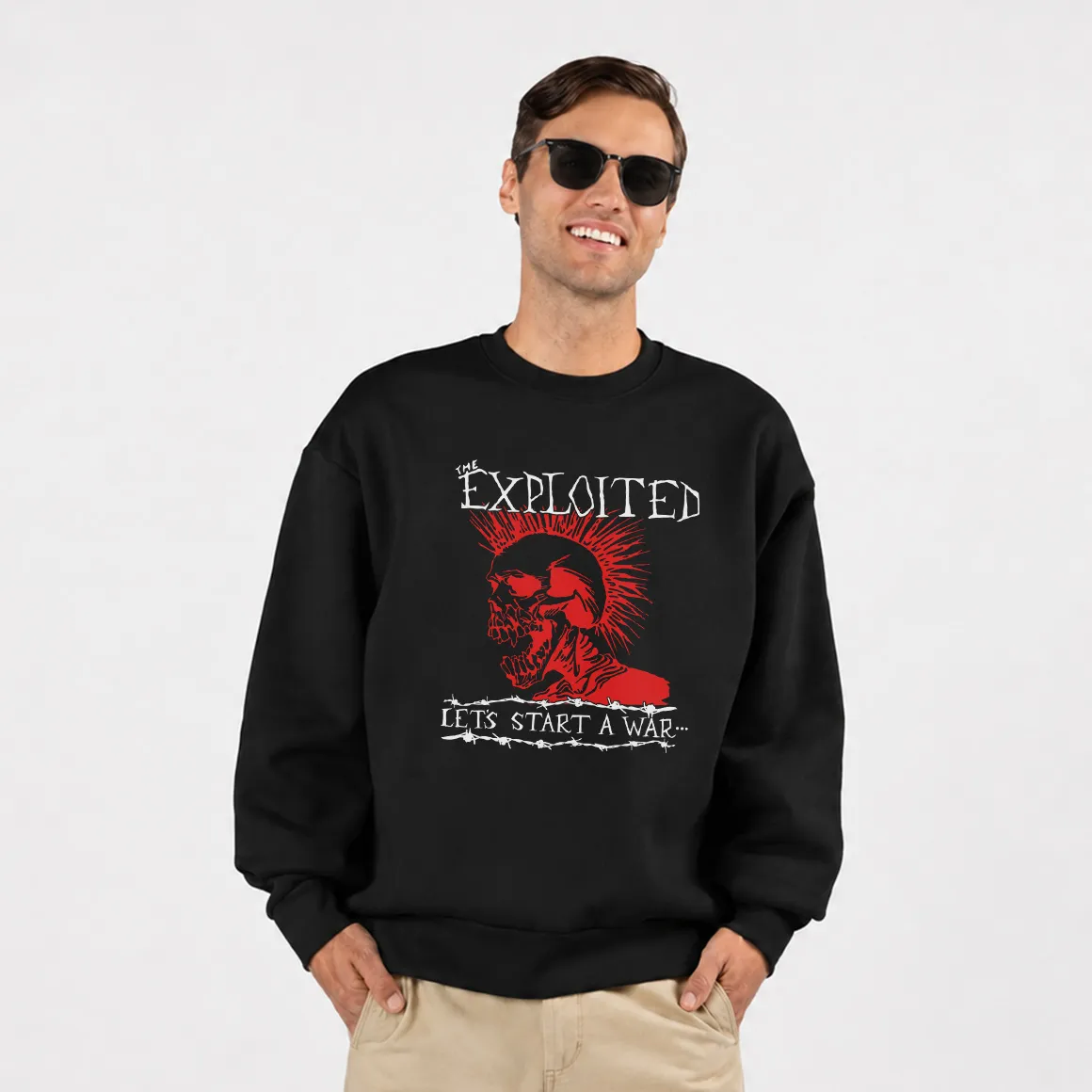دورس اکسپلویتد طرح جمجمه پانک (The Exploited) کد 29469
