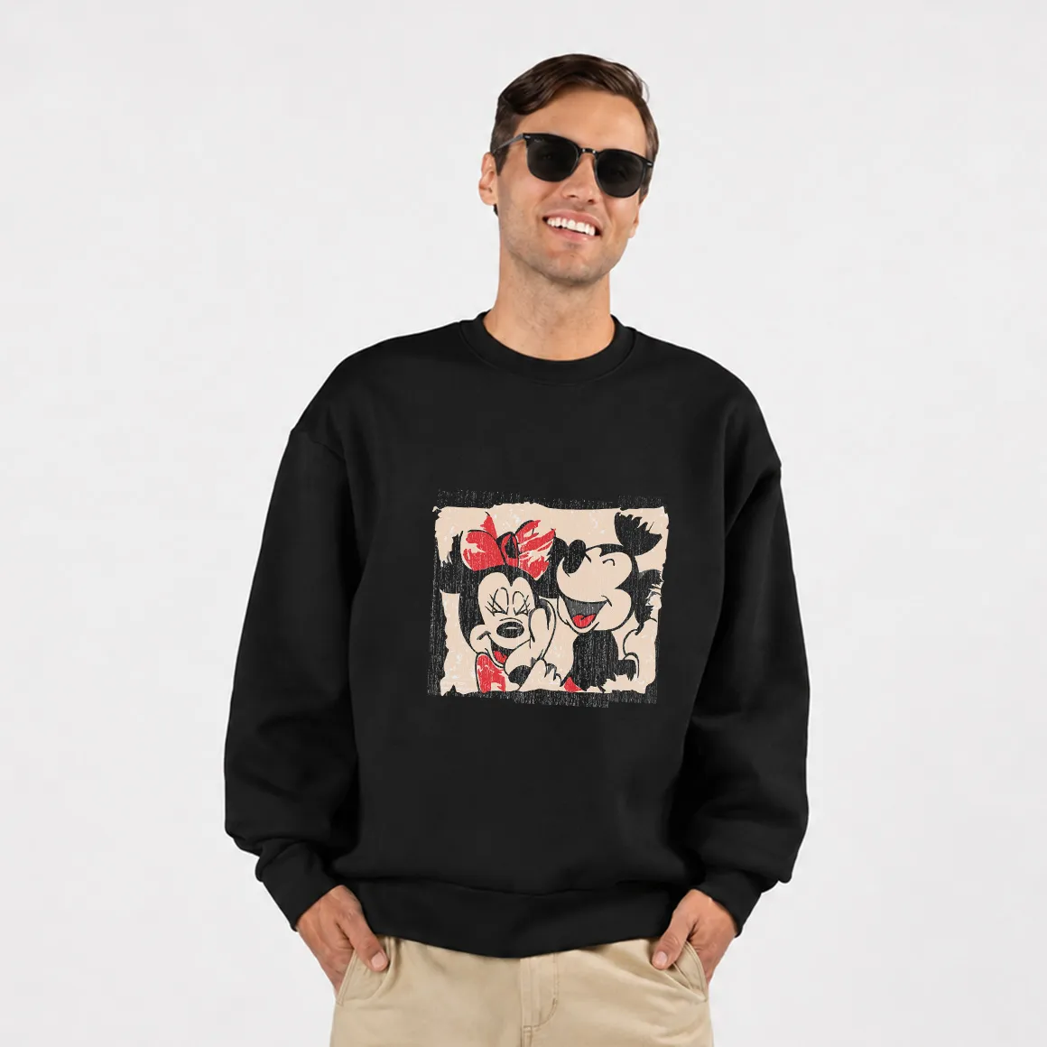 دورس میکی و مینی موس طرح وینتیج (Mickey Minnie) کد 30591