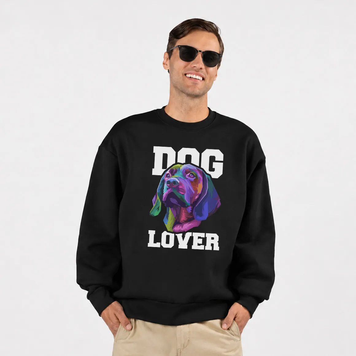 دورس سگ طرح رنگارنگ Dog Lover کد 30900