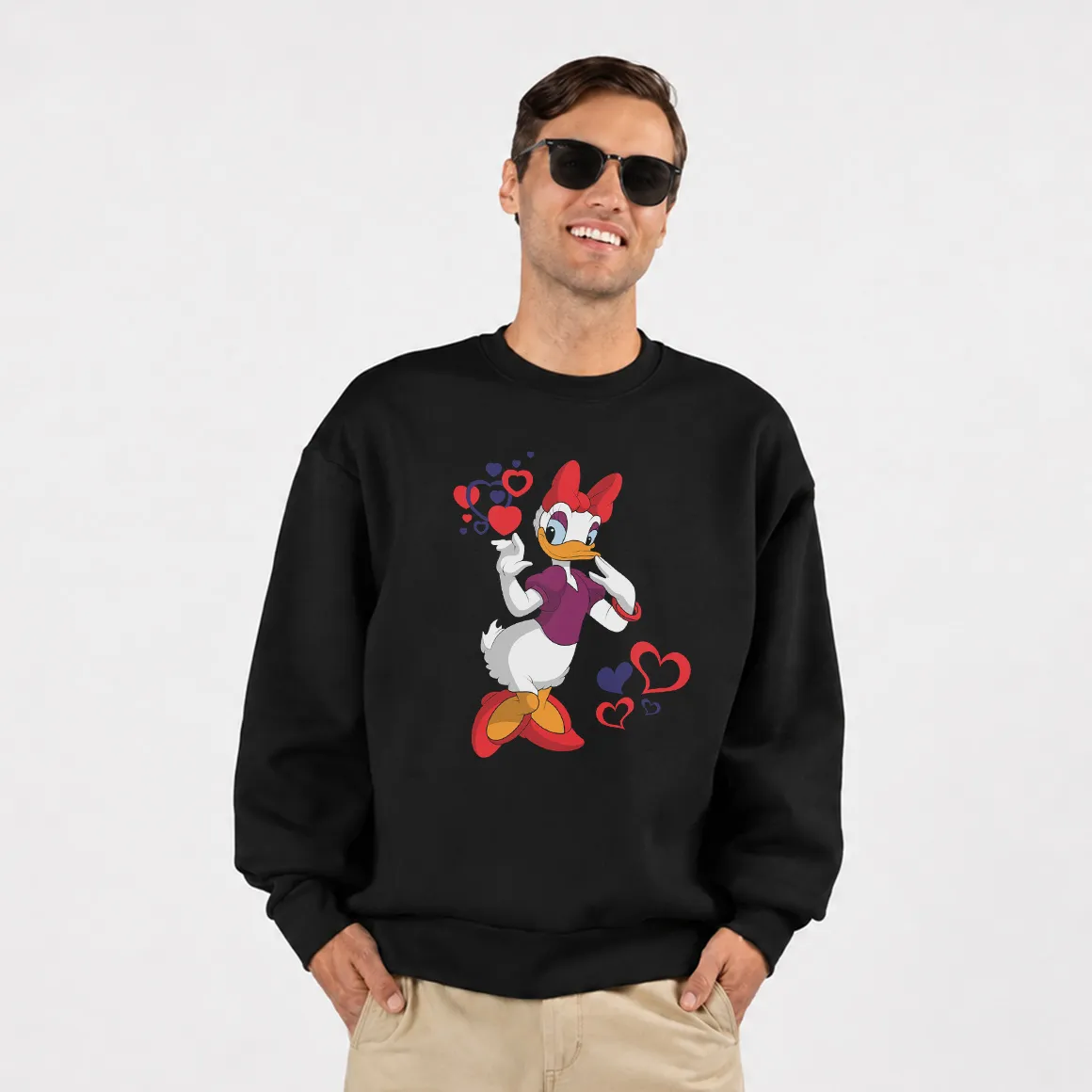 دورس دیزی داک طرح قلب (Daisy Duck) کد 30961