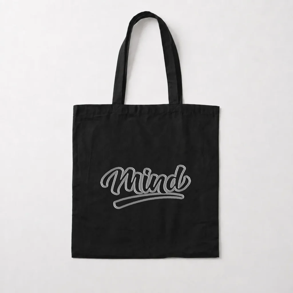 توت بگ نوشته Mind طرح گرافیتی کد 23991