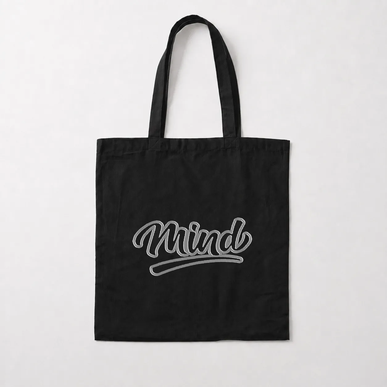 توت بگ نوشته Mind طرح گرافیتی کد 23991