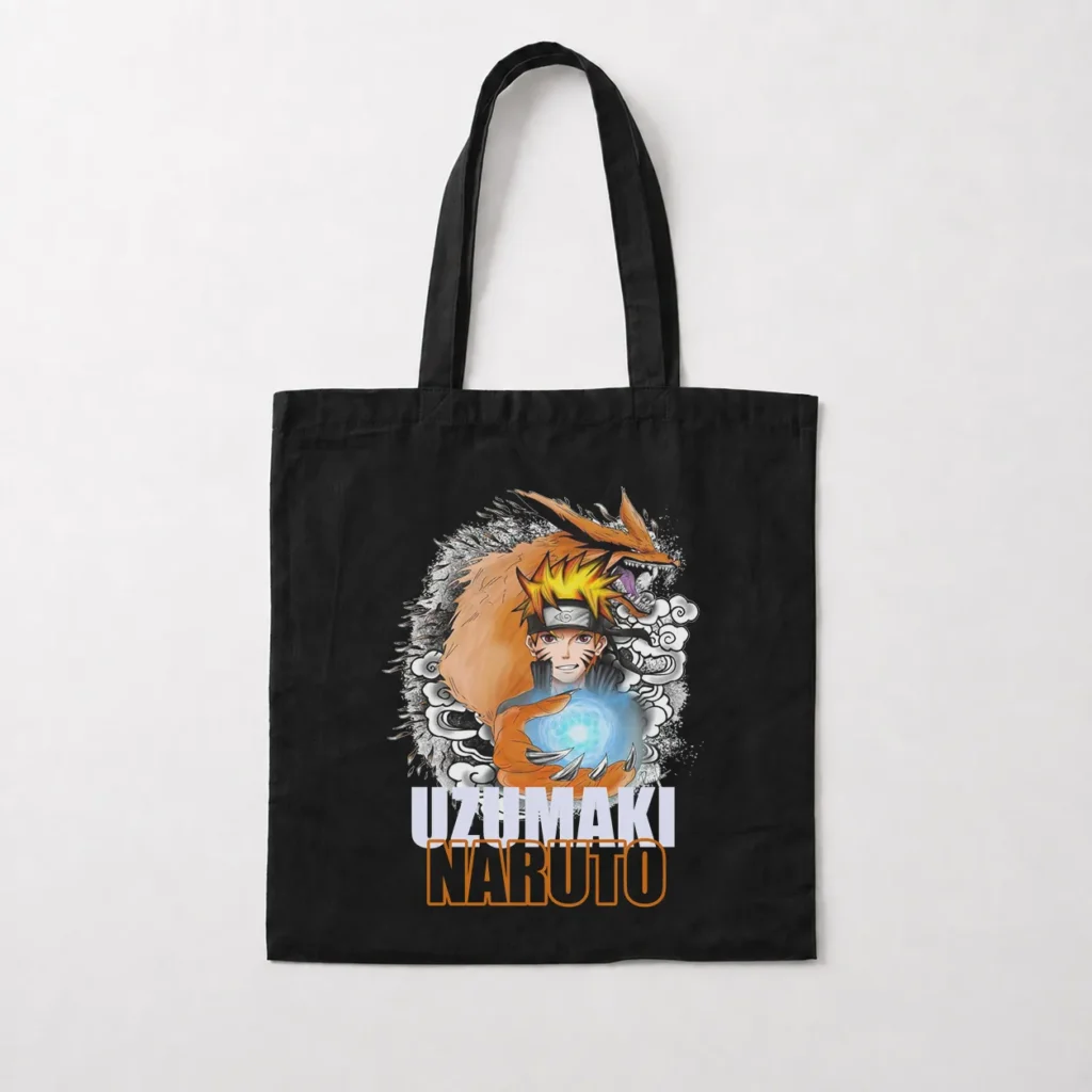 توت بگ انیمه ناروتو طرح اوزوماکی و روباه (Uzumaki Naruto) کد 24712
