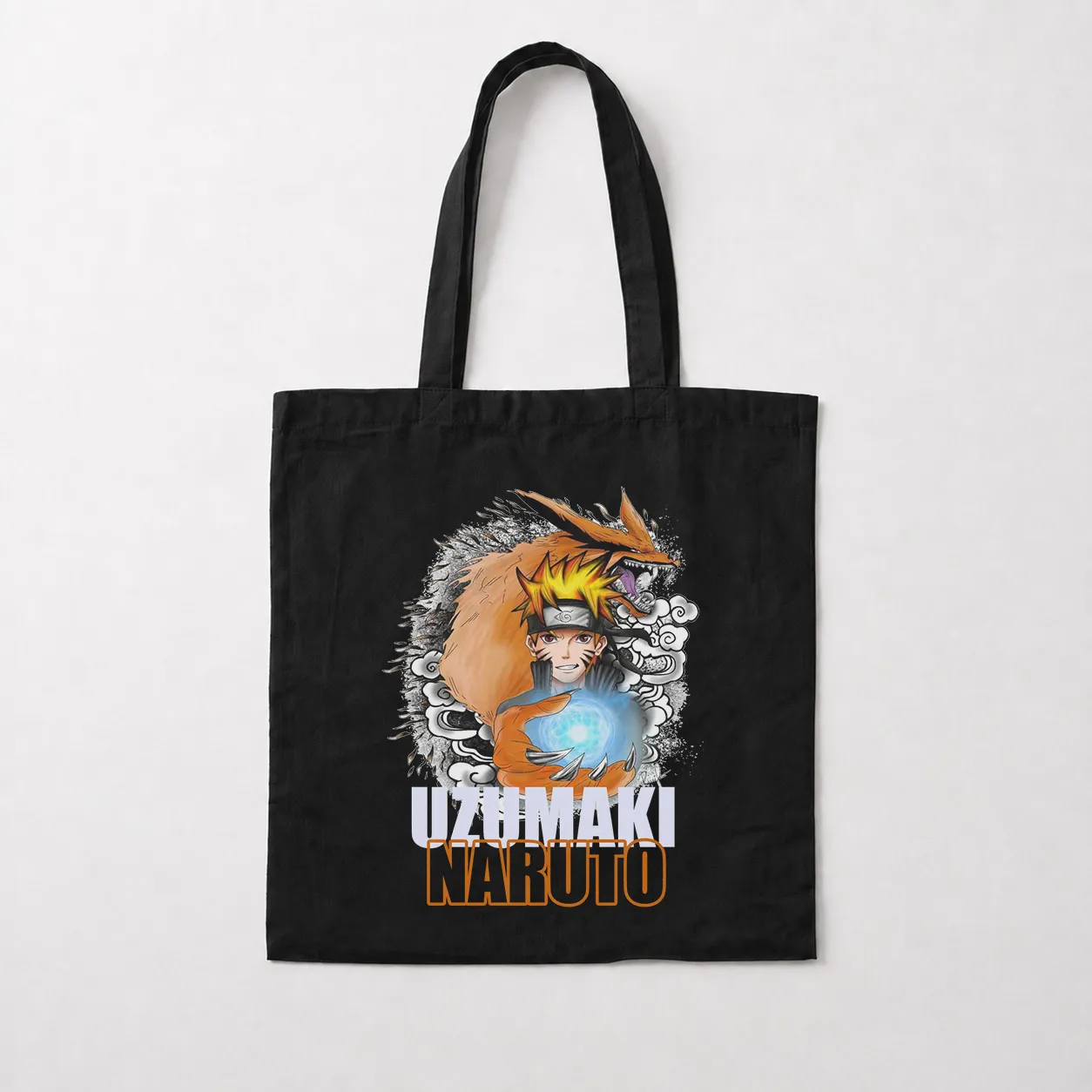 توت بگ انیمه ناروتو طرح اوزوماکی و روباه (Uzumaki Naruto) کد 24712