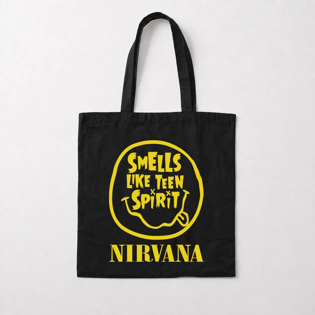 توت بگ نیروانا طرح تایپوگرافی Smells Like Teen Spirit کد 24815