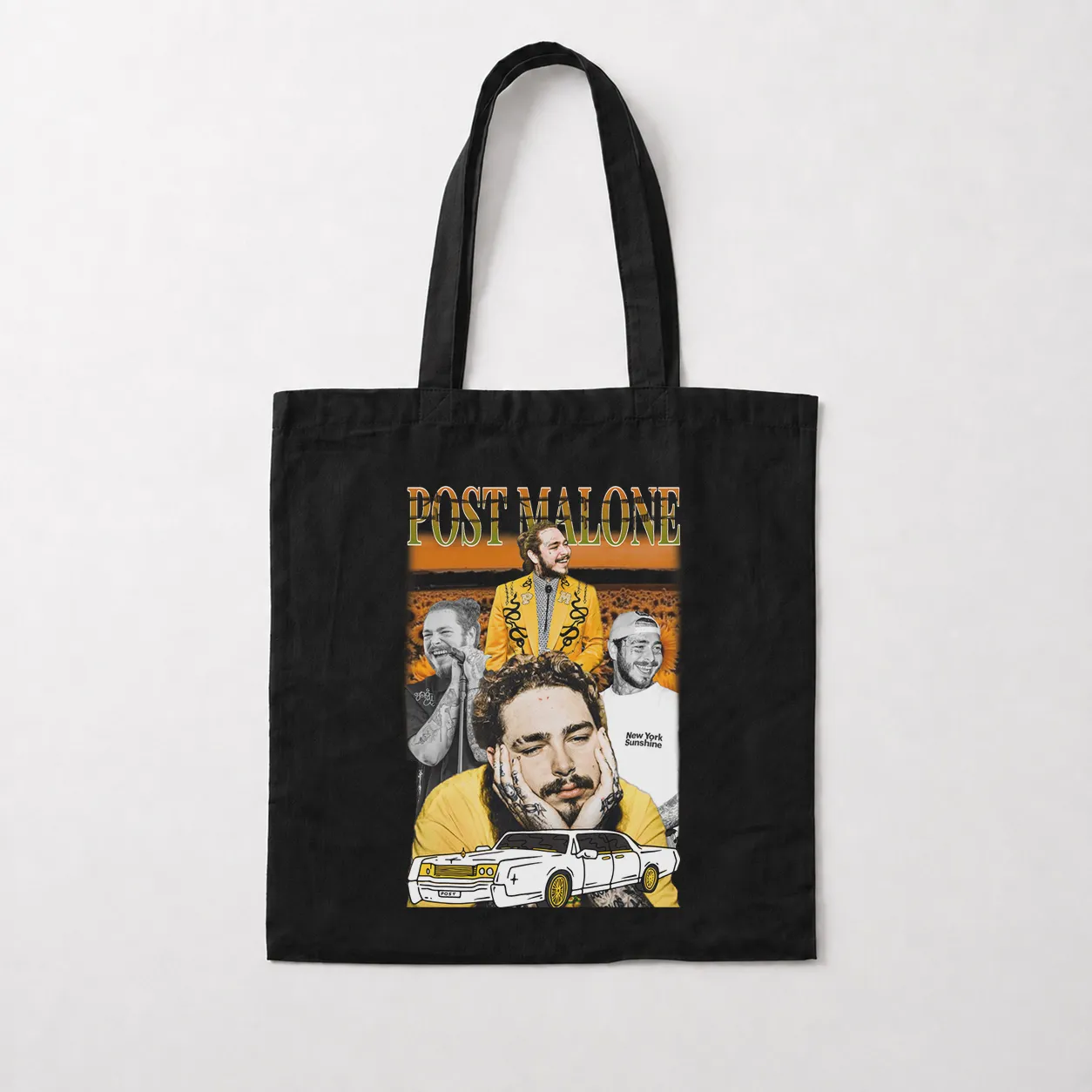 توت بگ پست مالون طرح ماشین کلاسیک (Post Malone) کد 25144
