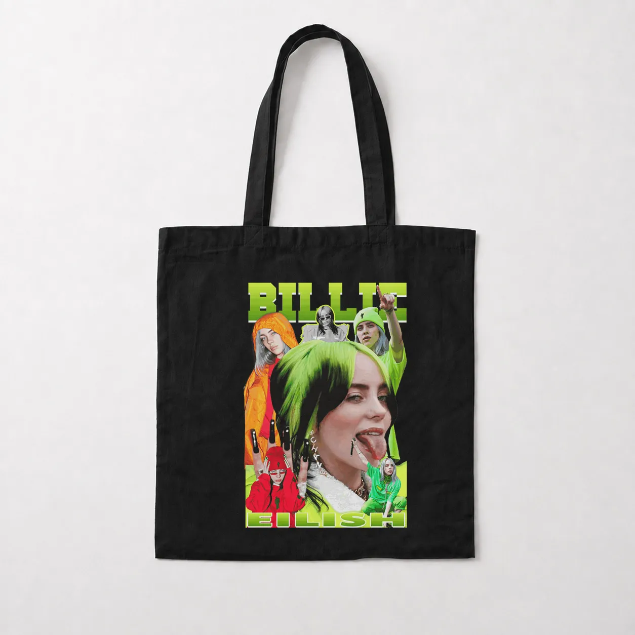 توت بگ بیلی آیلیش طرح رنگی (Billie Eilish) کد 25164