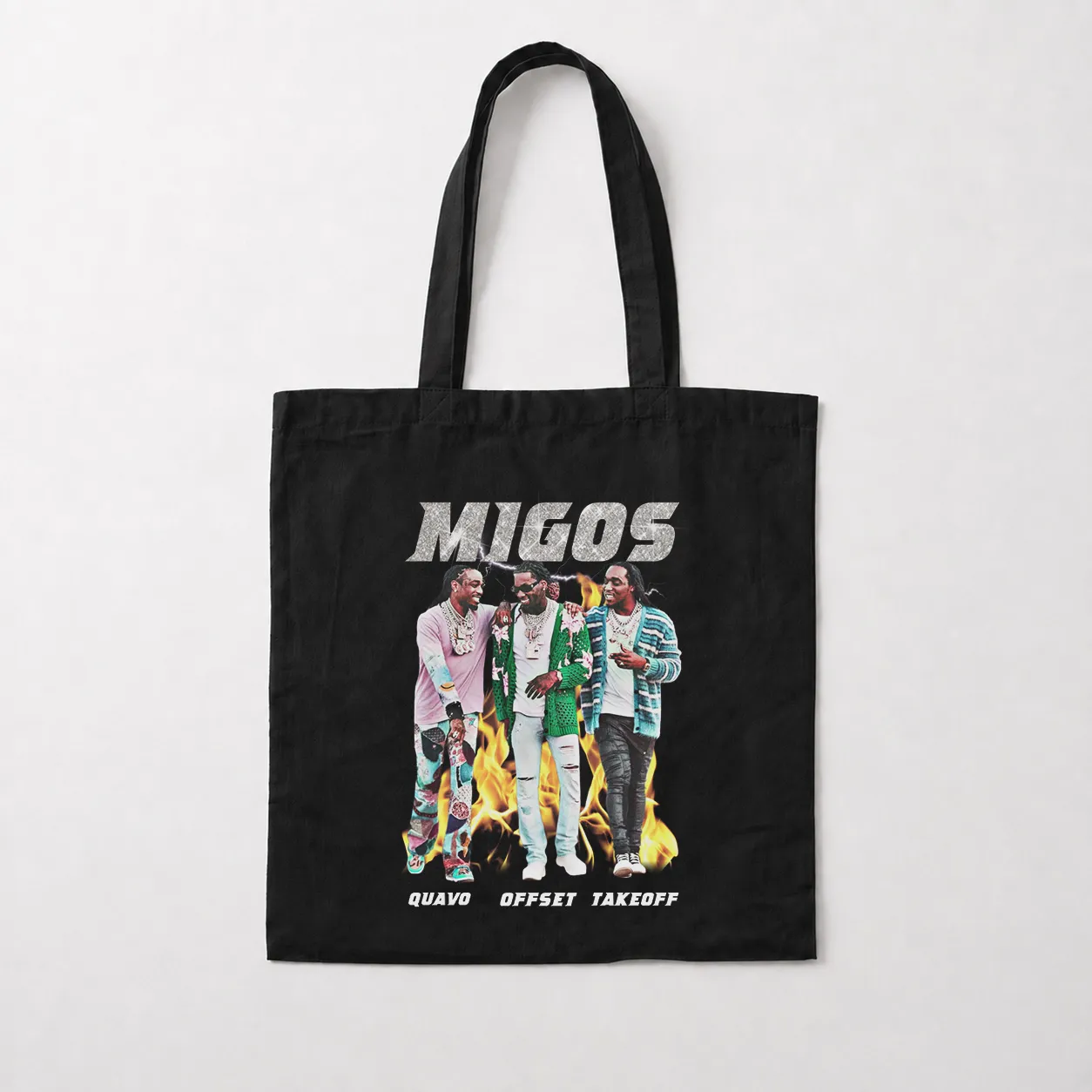 توت بگ میگوس طرح آتش (Migos) کد 25174