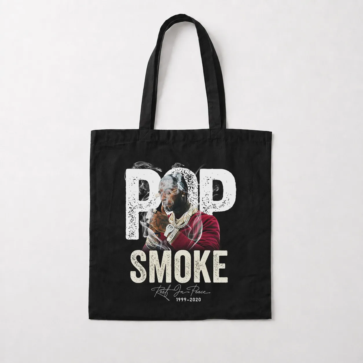 توت بگ پاپ اسموک طرح یادبود (Pop Smoke) کد 25181