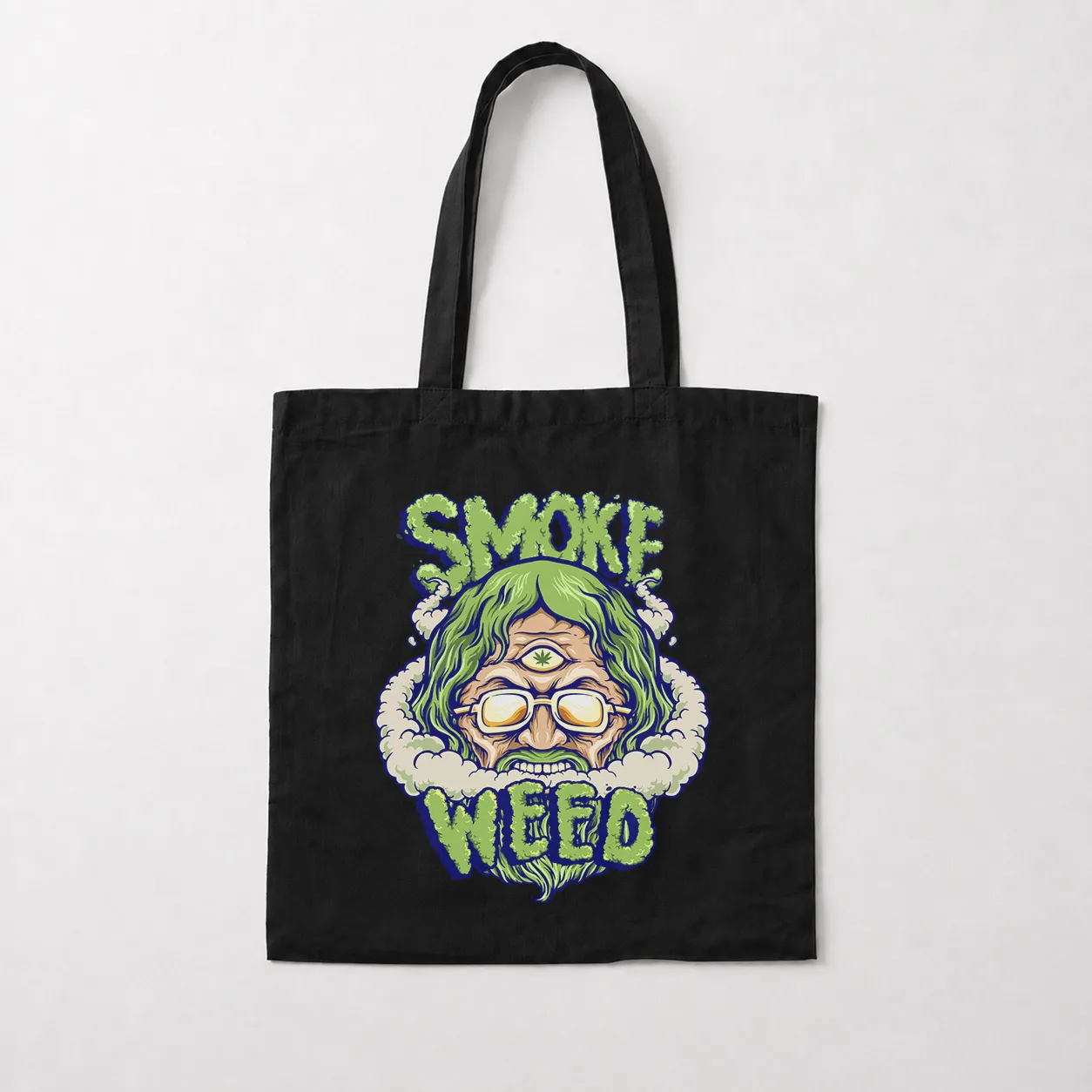 توت بگ طرح چهره دودی Smoke Weed کد 26066