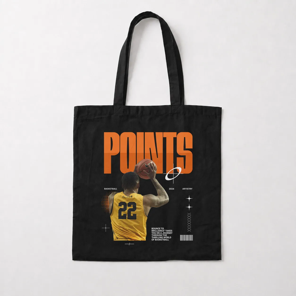 توت بگ بسکتبال طرح مجله Points کد 26069