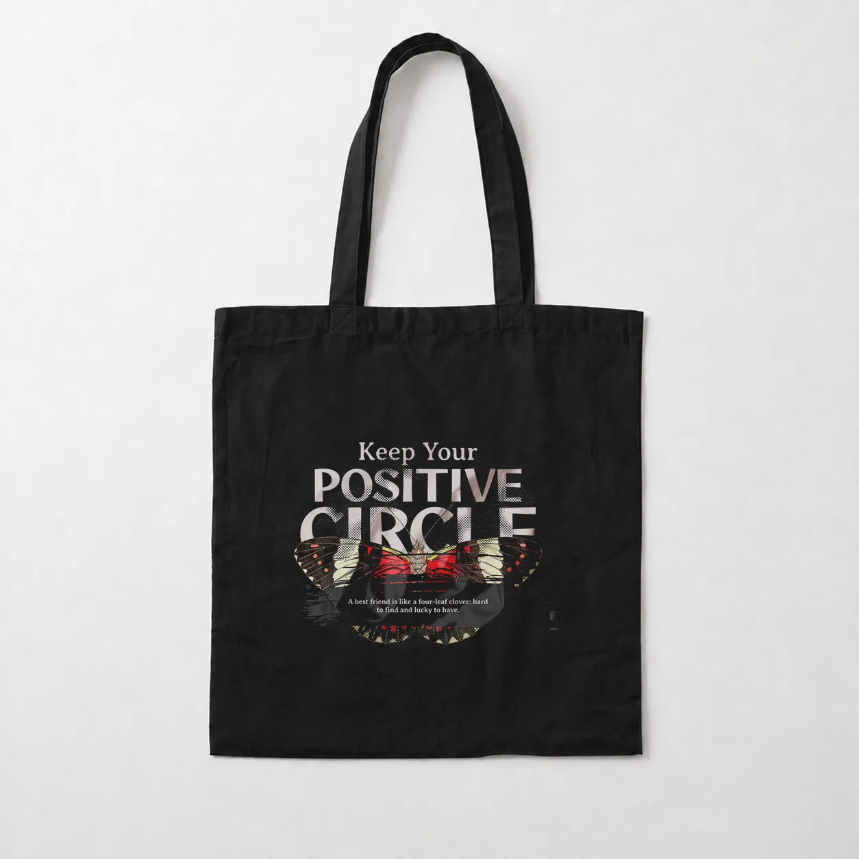توت بگ پروانه طرح Positive Circle کد 26113