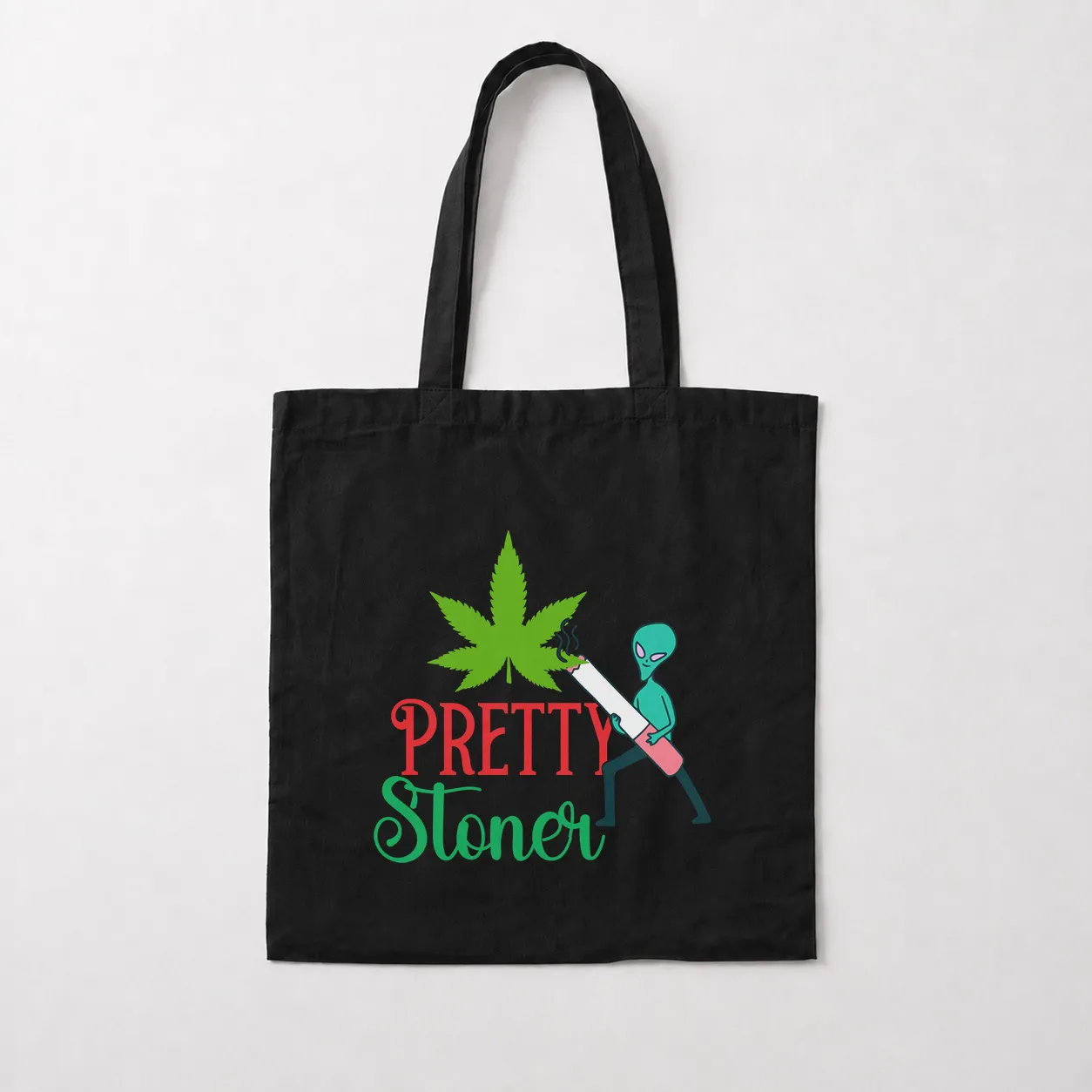 توت بگ بیگانه طرح Pretty Stoner کد 26149