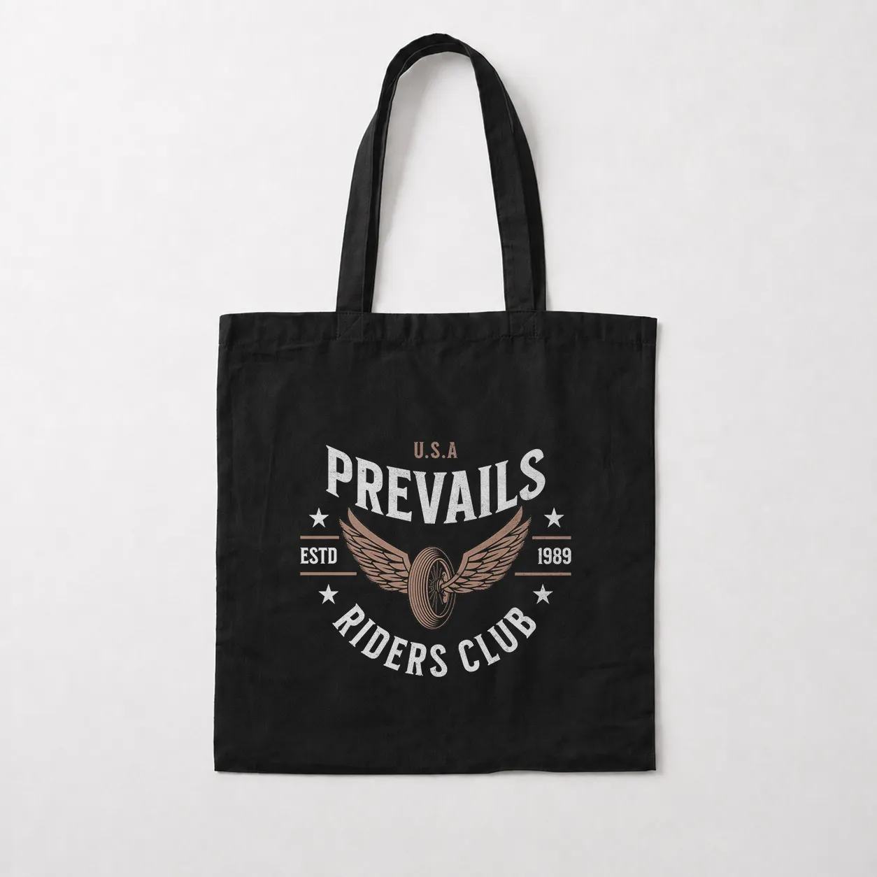 توت بگ موتورسواری طرح Prevails Riders Club کد 26157
