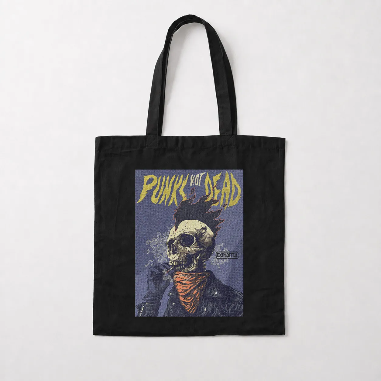 توت بگ جمجمه طرح Punks Not Dead کد 26228