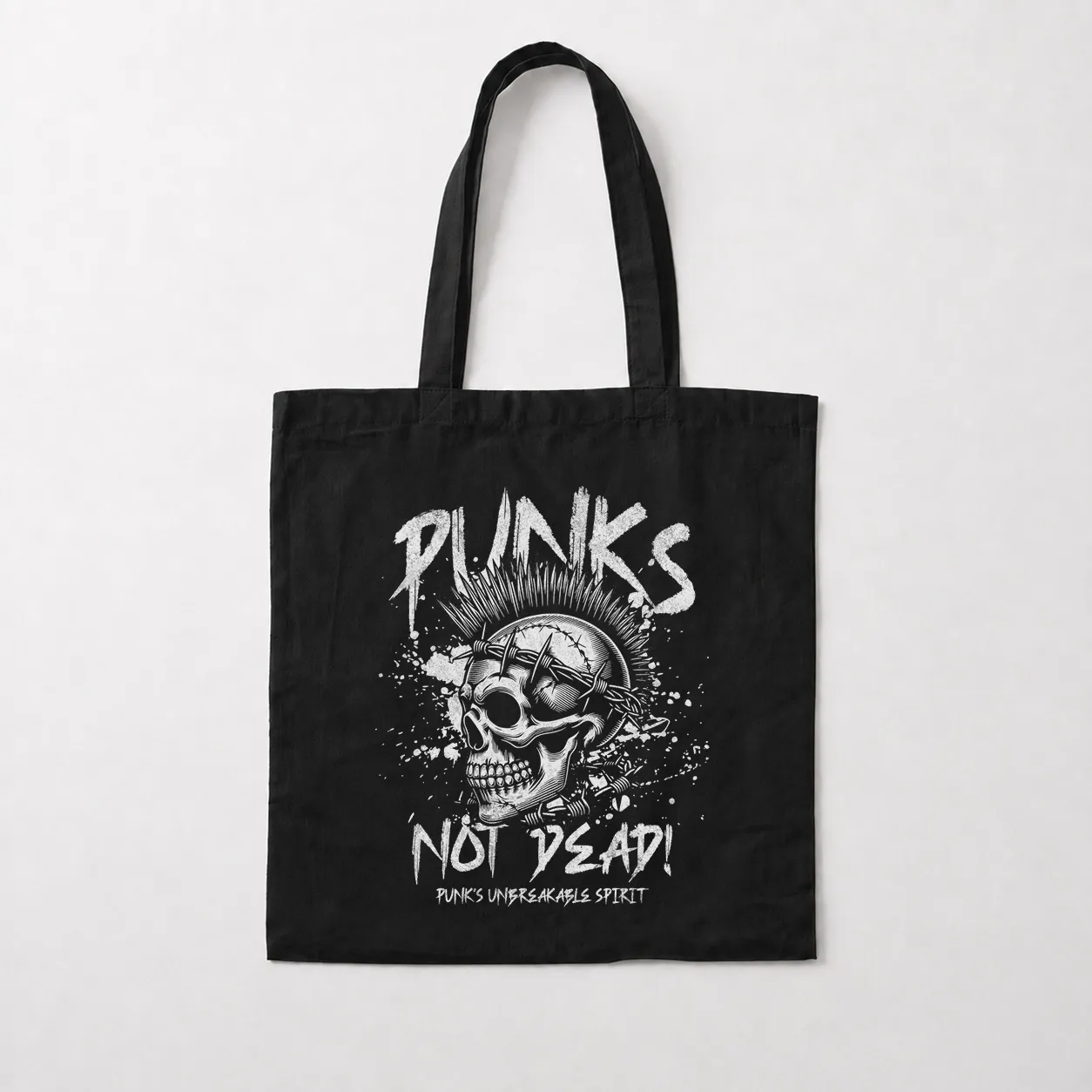 توت بگ جمجمه طرح Punk's Unbreakable Spirit کد 26235