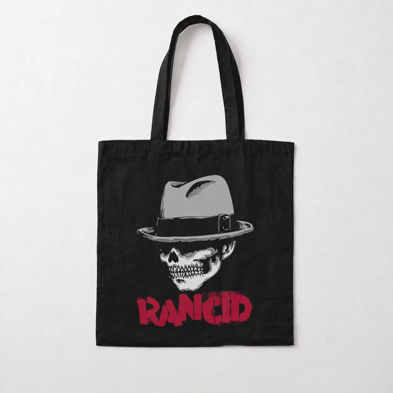 توت بگ رنسید طرح جمجمه کلاه‌دار (Rancid) کد 26333