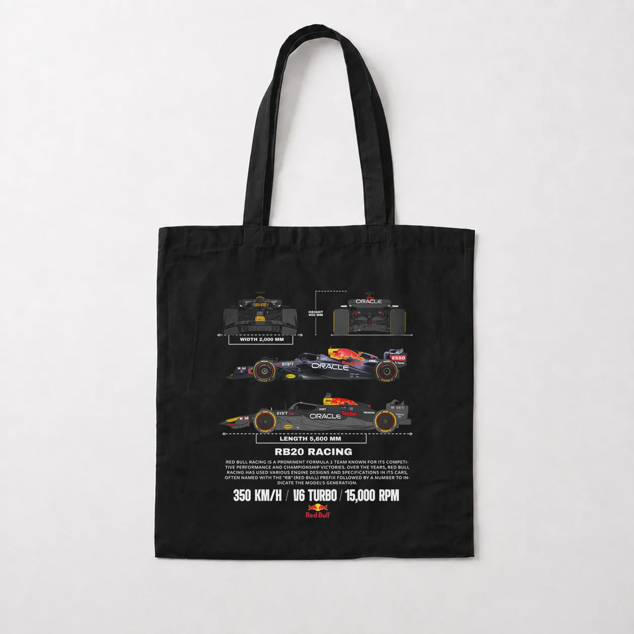 توت بگ فرمول یک ردبول طرح RB20 Racing کد 26372