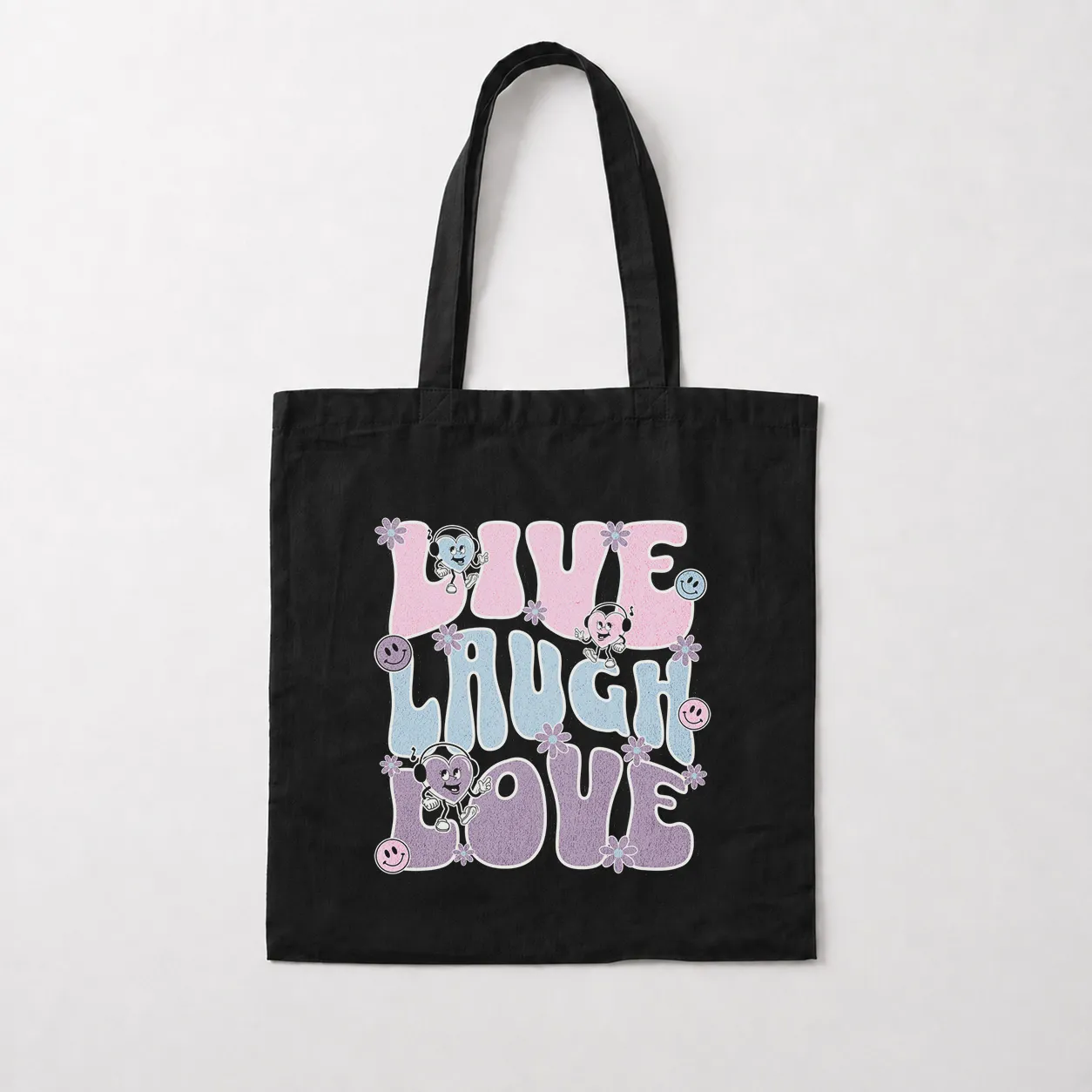 توت بگ حال خوب طرح Live Laugh Love کد 26506