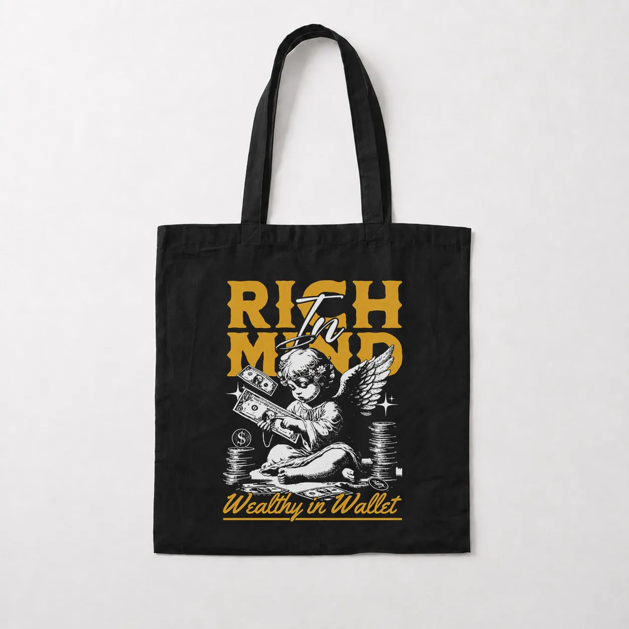 توت بگ انگیزشی طرح Rich Mind کد 26701