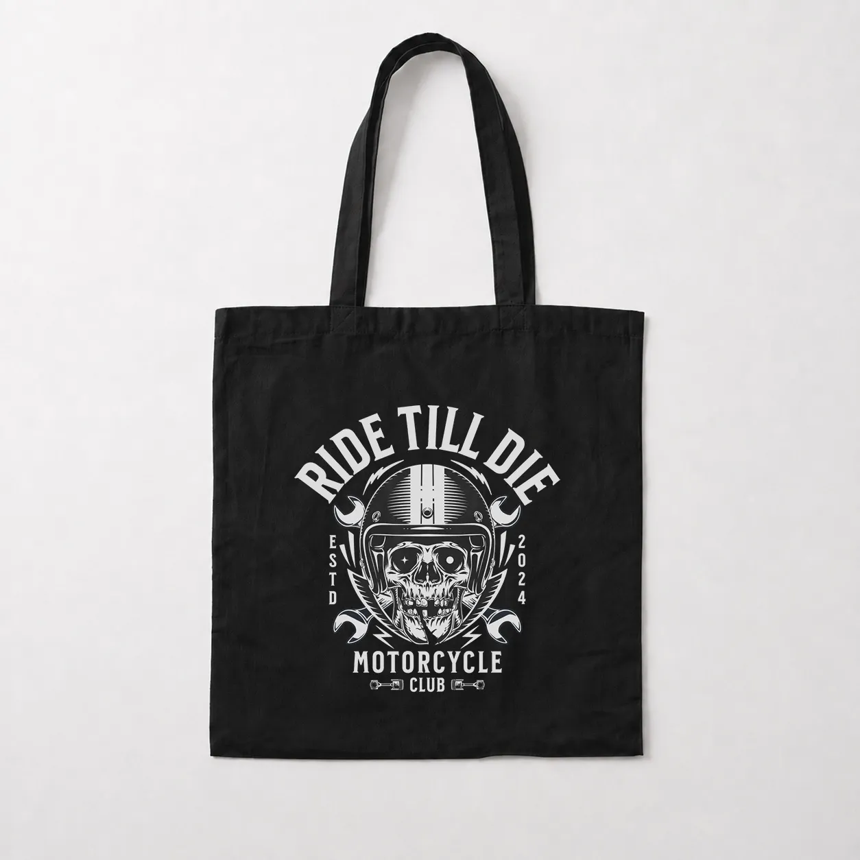 توت بگ موتورسواری طرح Ride Till Die کد 26720