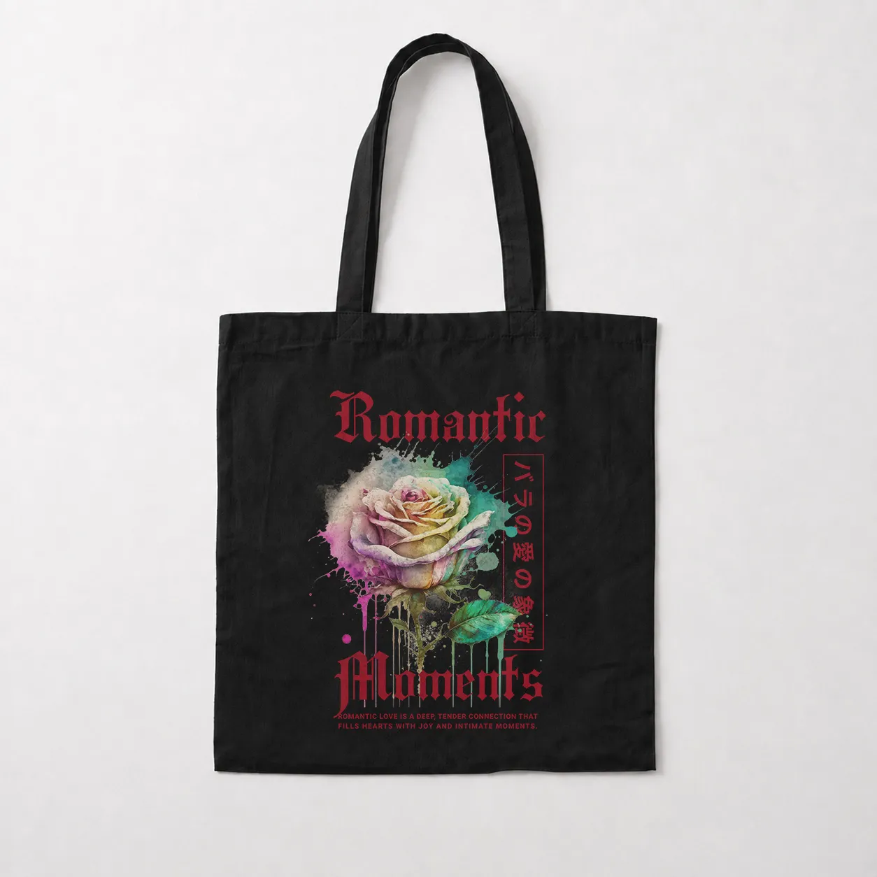 توت بگ گل رز طرح Romantic Moments کد 26860