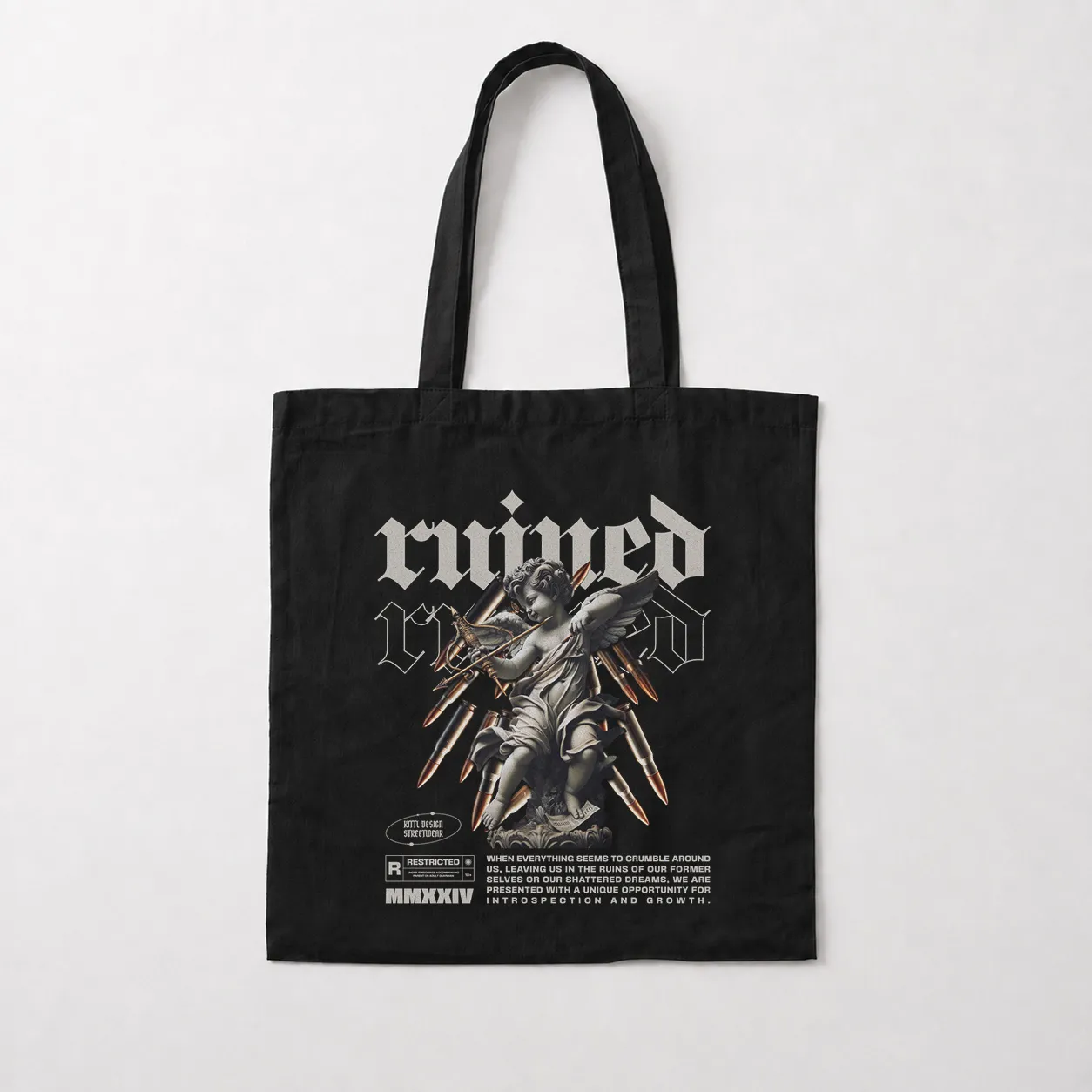 توت بگ مجسمه فرشته طرح Ruined کد 26905