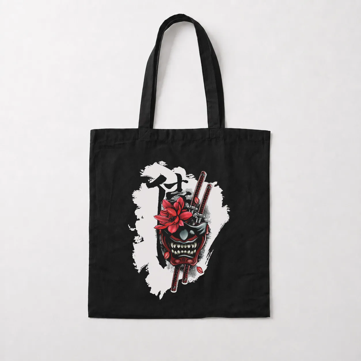توت بگ ماسک اونی طرح گل قرمز (Oni Mask) کد 27039