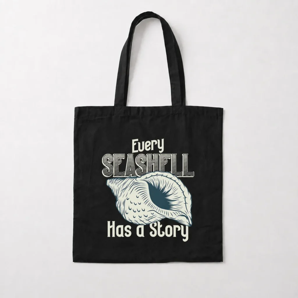 توت بگ طرح صدف دریایی Every Seashell Has a Story کد 27188