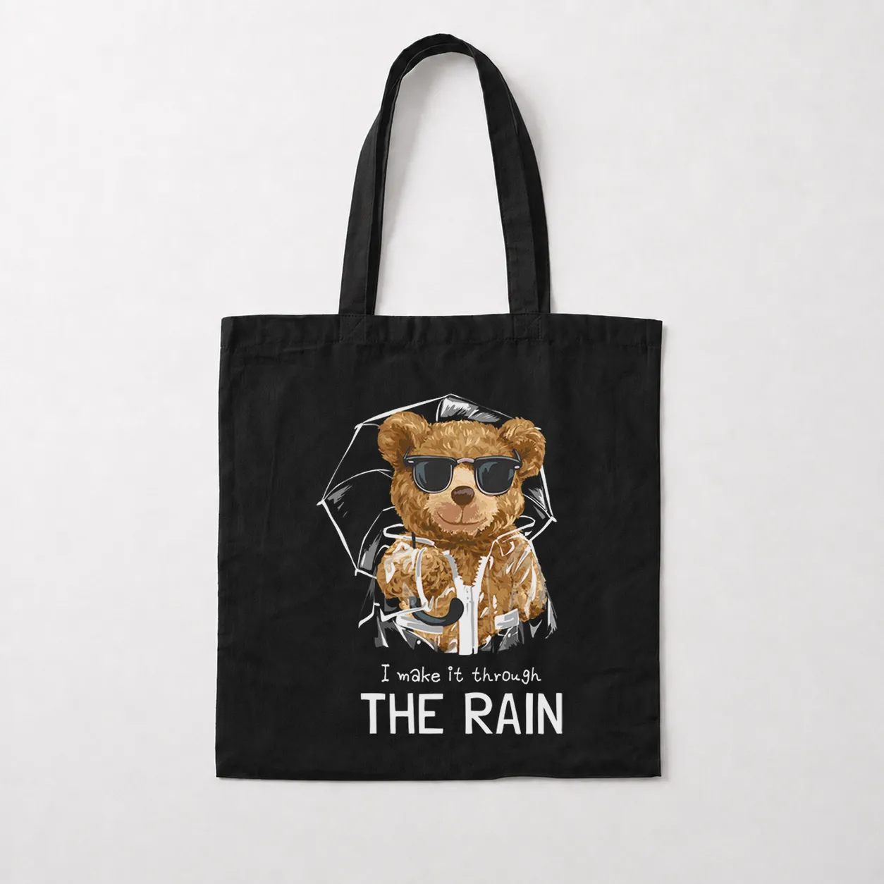 توت بگ خرس عروسکی طرح I Make It Through the Rain کد 27264