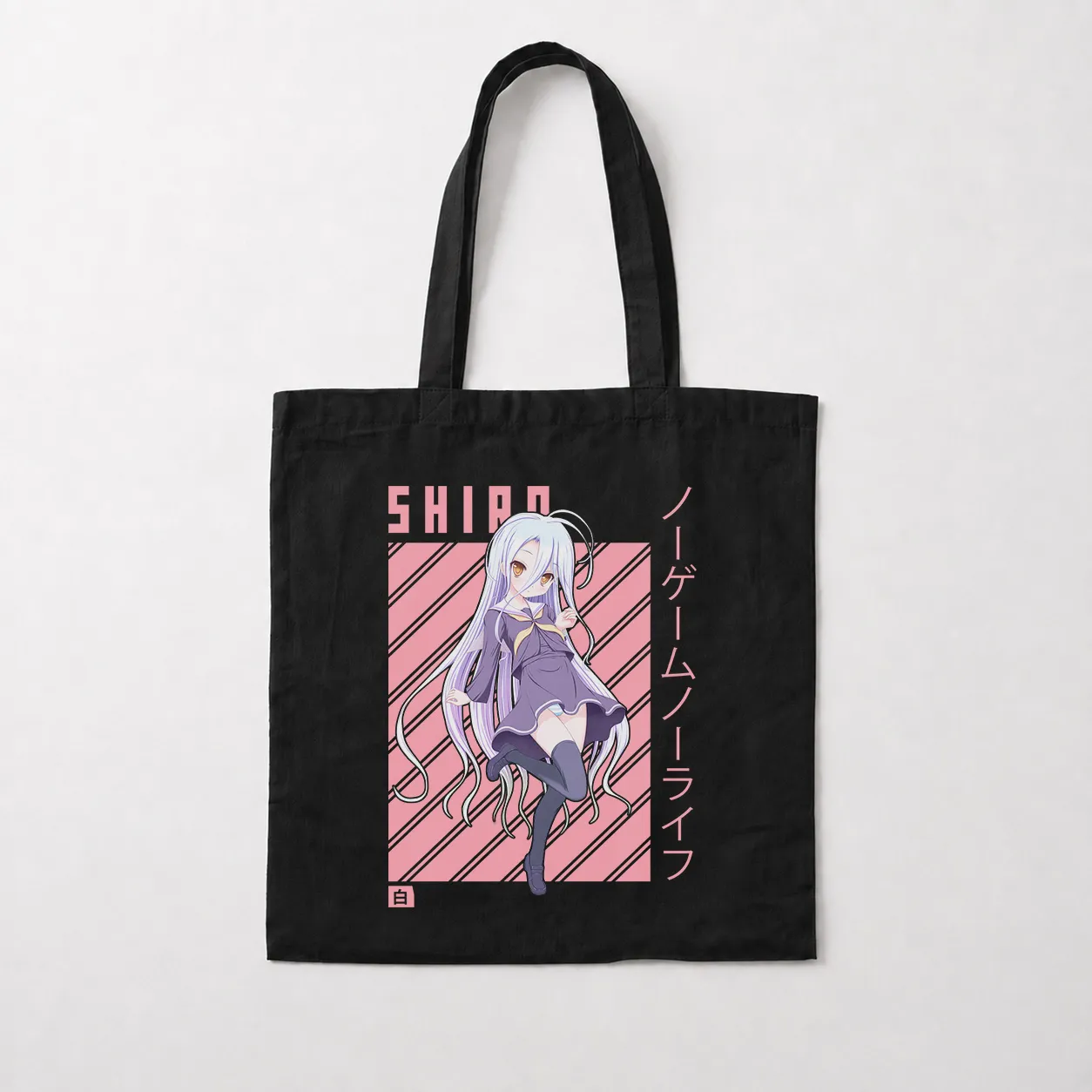 توت بگ انیمه No Game No Life طرح شیرو (Shiro) کد 27441