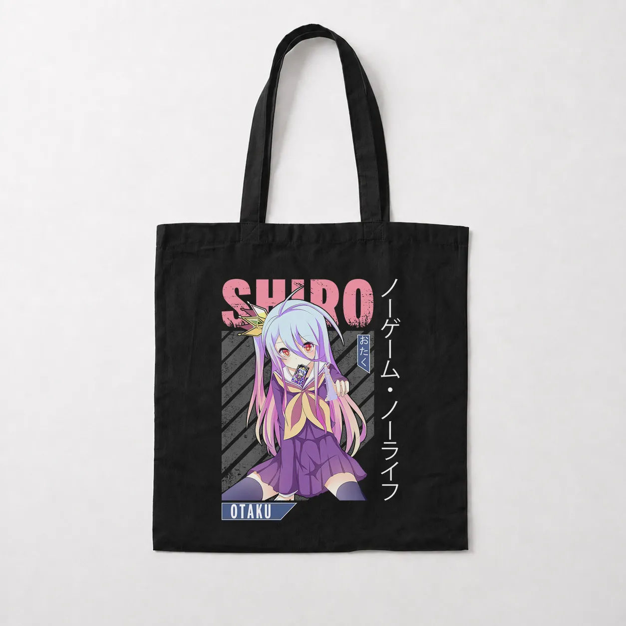 توت بگ انیمه No Game No Life طرح شیرو ژست (Shiro) کد 27448