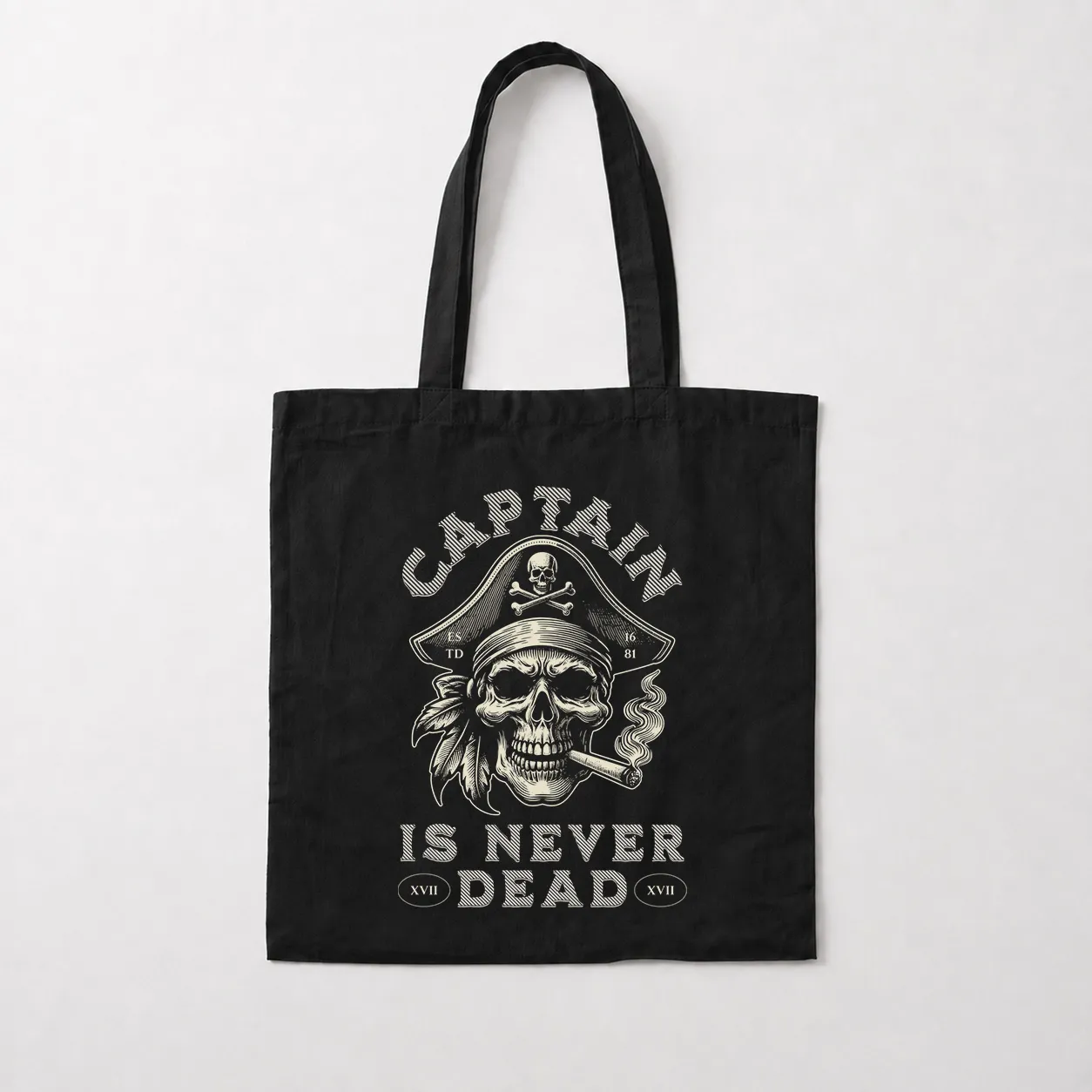 توت بگ جمجمه دزد دریایی طرح Captain is Never Dead کد 27666
