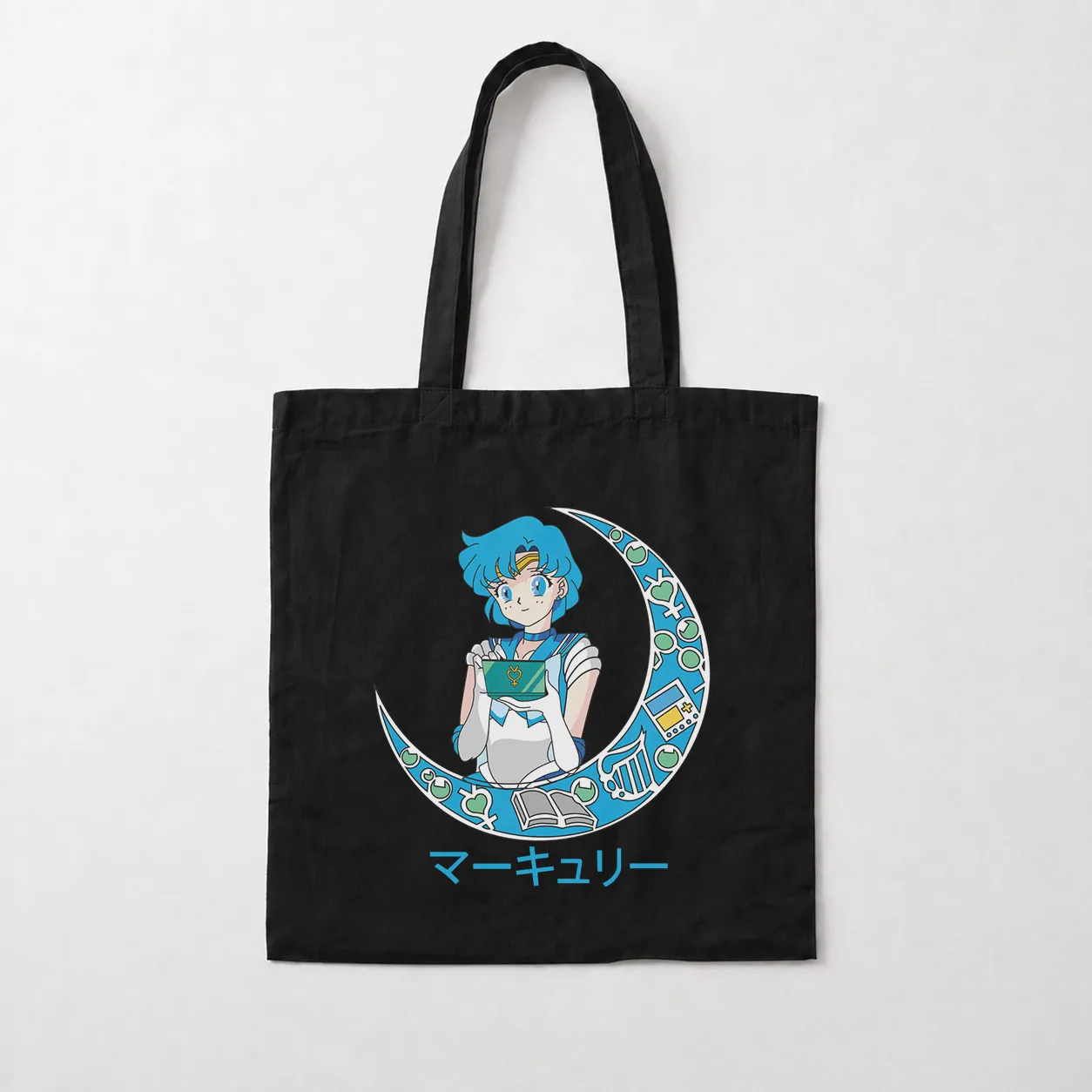 توت بگ انیمه سیلور مون طرح سیلور مرکوری (Sailor Mercury) کد 27878