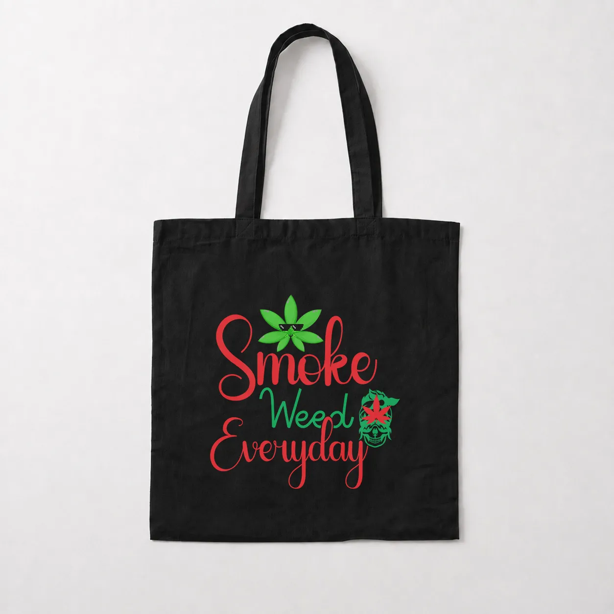 توت بگ طرح جمجمه Smoke Weed Everyday کد 27925