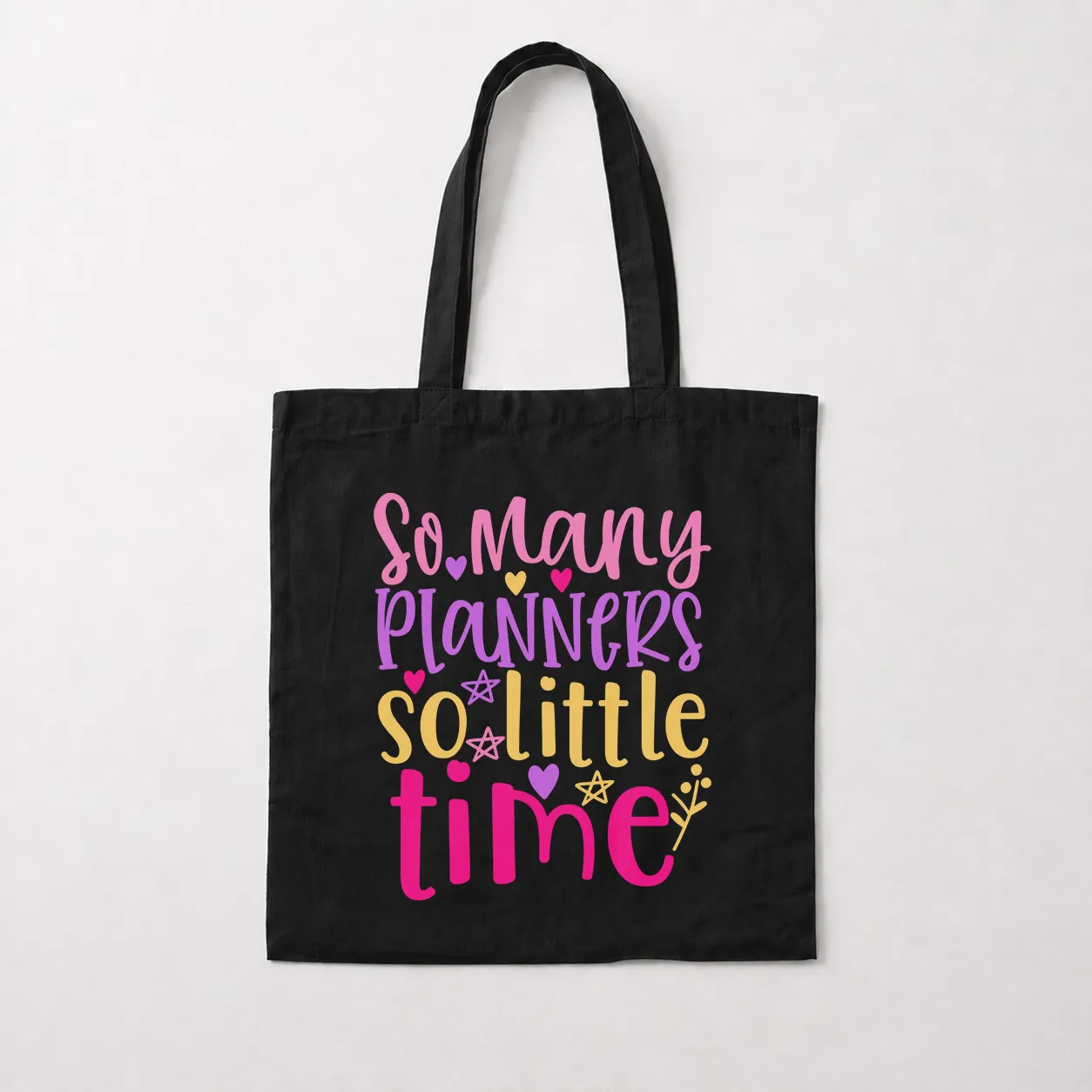 توت بگ تایپوگرافی So Many Planners So Little Time کد 27948