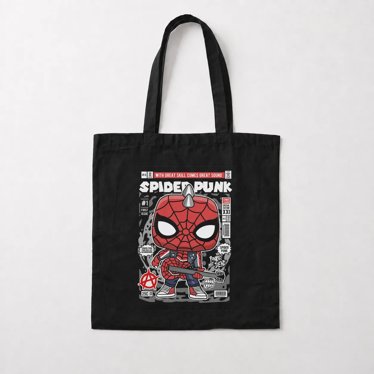 توت بگ مرد عنکبوتی طرح اسپایدر پانک (Spider Punk) کد 28067