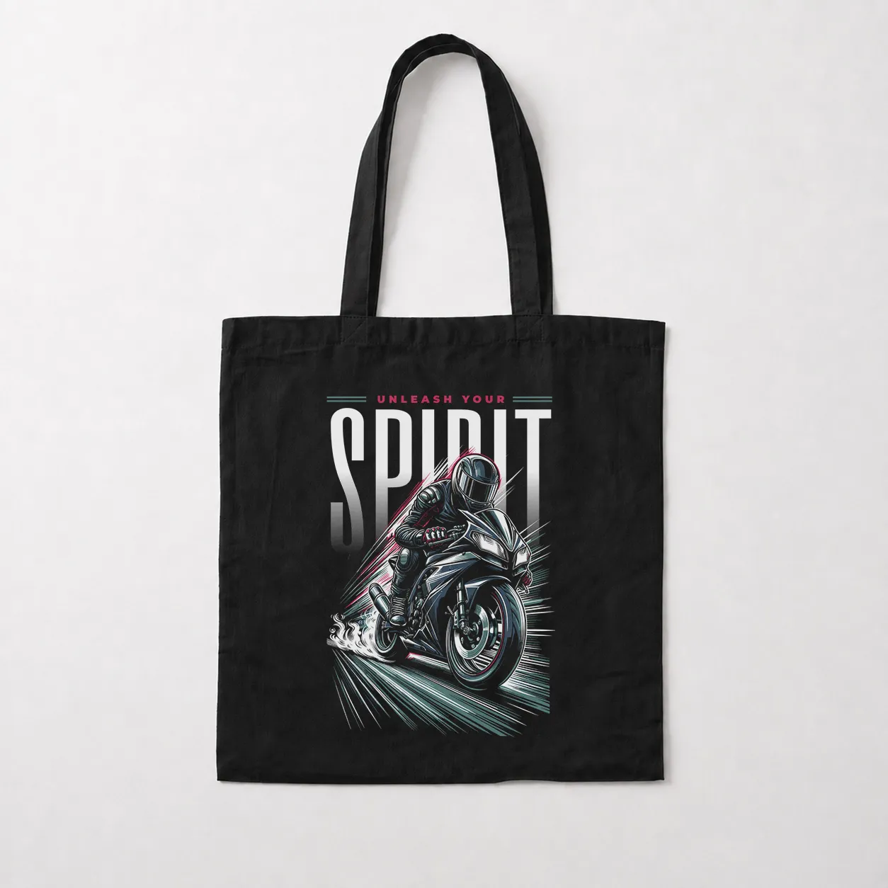 توت بگ موتورسوار طرح Unleash Your Spirit کد 28191