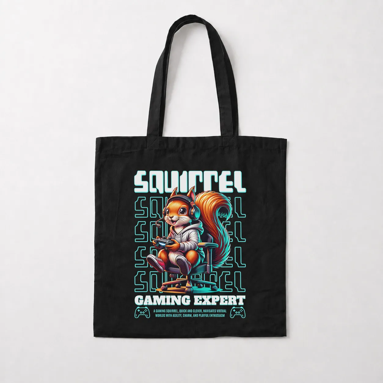 توت بگ سنجاب طرح گیمینگ Squirrel Gaming Expert کد 28221