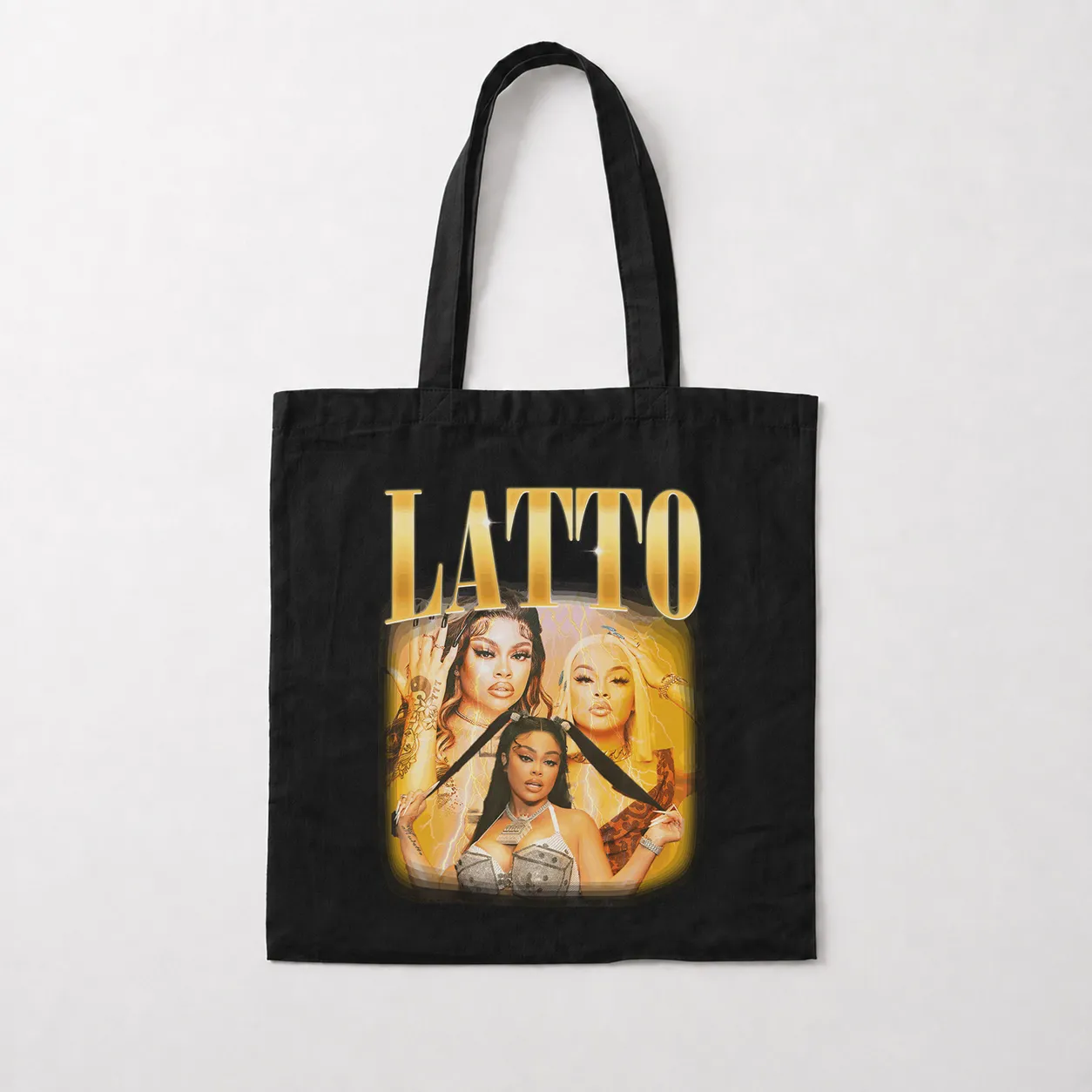 توت بگ لاتو طرح پرتره (Latto) کد 28268